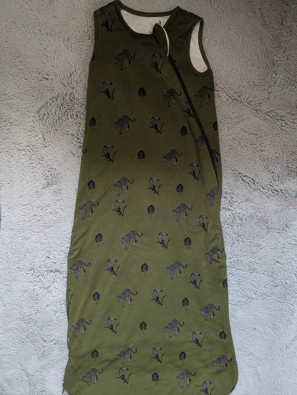 Kyte Baby Jungle Bamboo Sleep Bag Sleep Sack Wearable Blanket 1.0 TOG | Medium